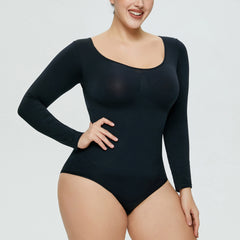 Seamless one-piece shapewear