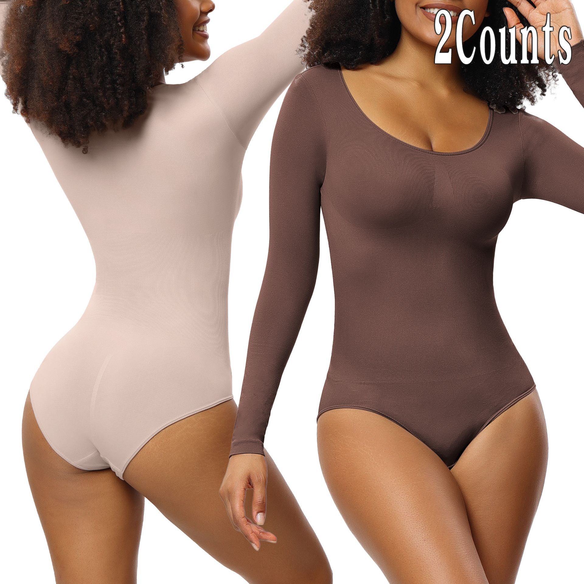 Seamless one-piece shapewear