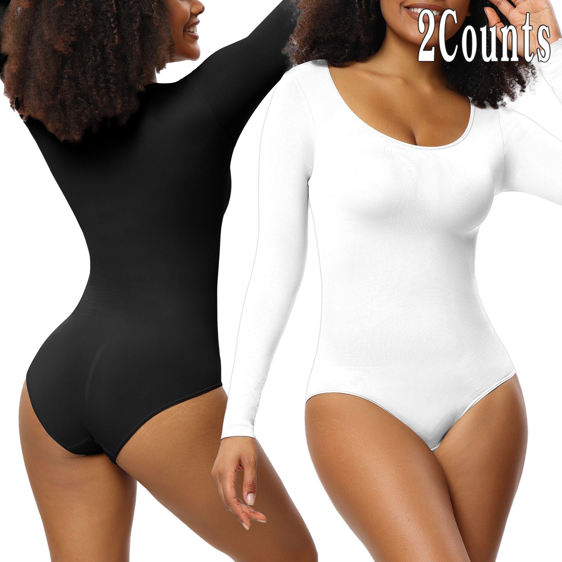 Seamless one-piece shapewear