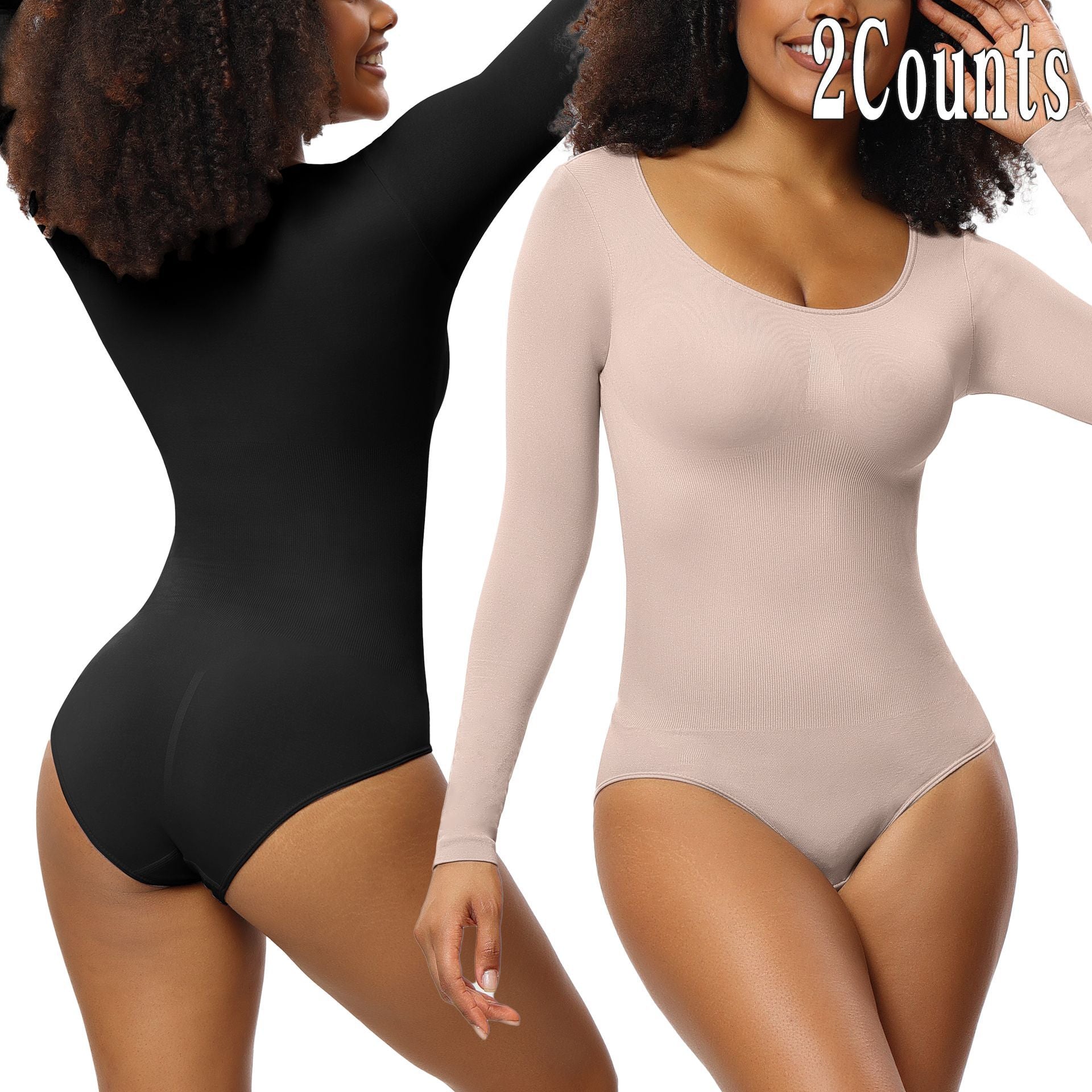 Seamless one-piece shapewear