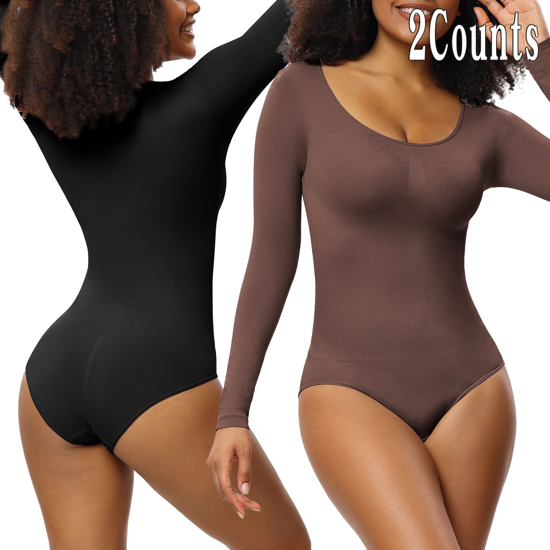 Seamless one-piece shapewear
